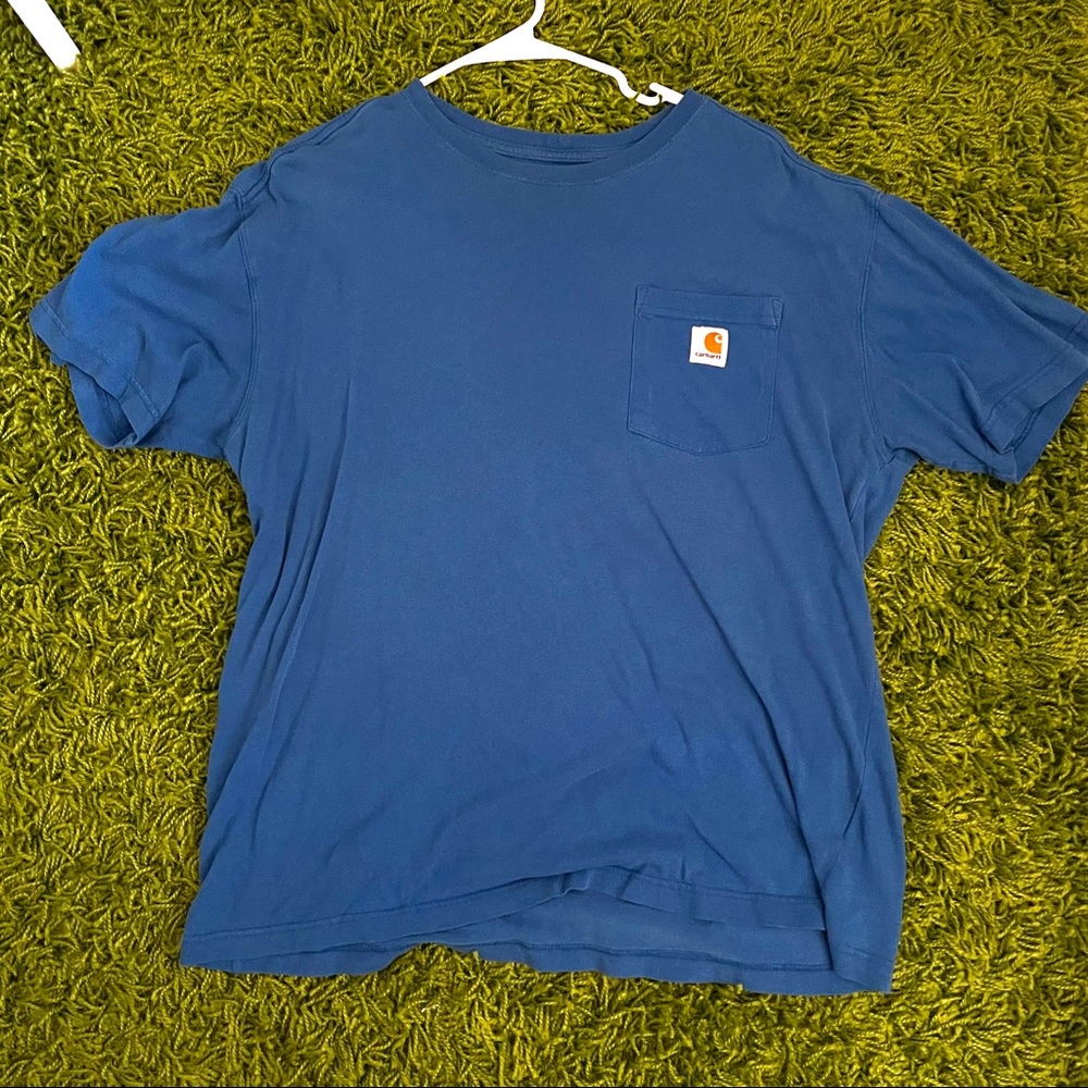 Blue Carhartt Shirt